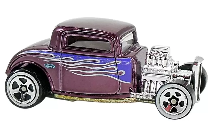 Foto da miniatura Hot Wheels 32 Ford na cor Roxo